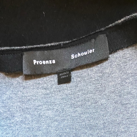 Proenza Schouler black wrap dress size 8 - Picture 5 of 6